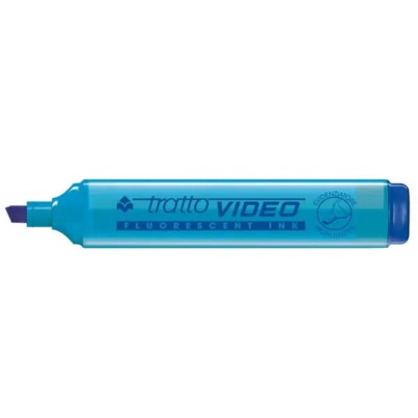 TRATTO VIDEO - Evidenziatore Azzurro